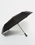 Black umbrella in handle